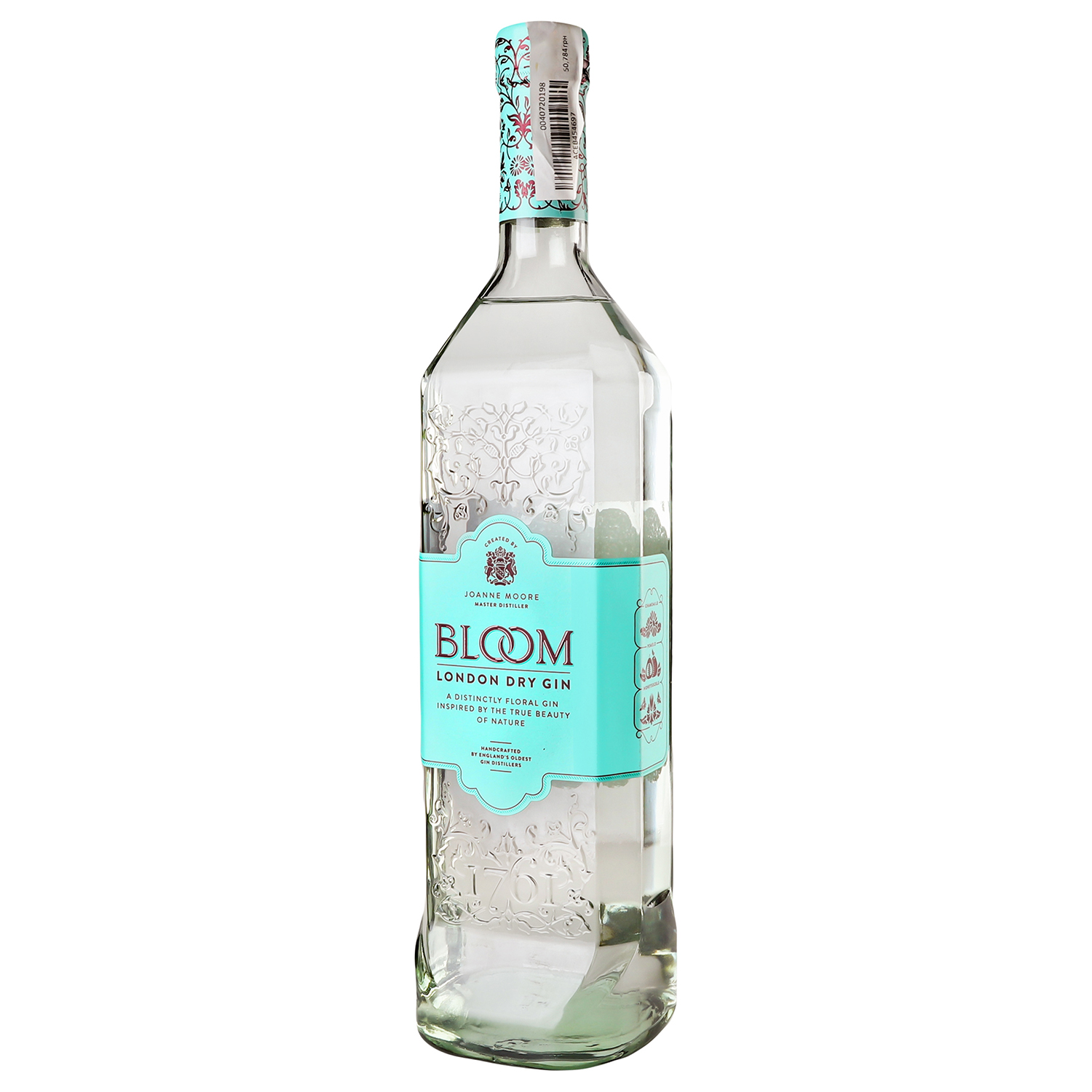 Джин Bloom London Dry, 40%, 1 л (744986) - фото 2