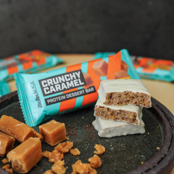 Батончик BioTech Protein Dessert Bar Crunchy Caramel 50 г - фото 2