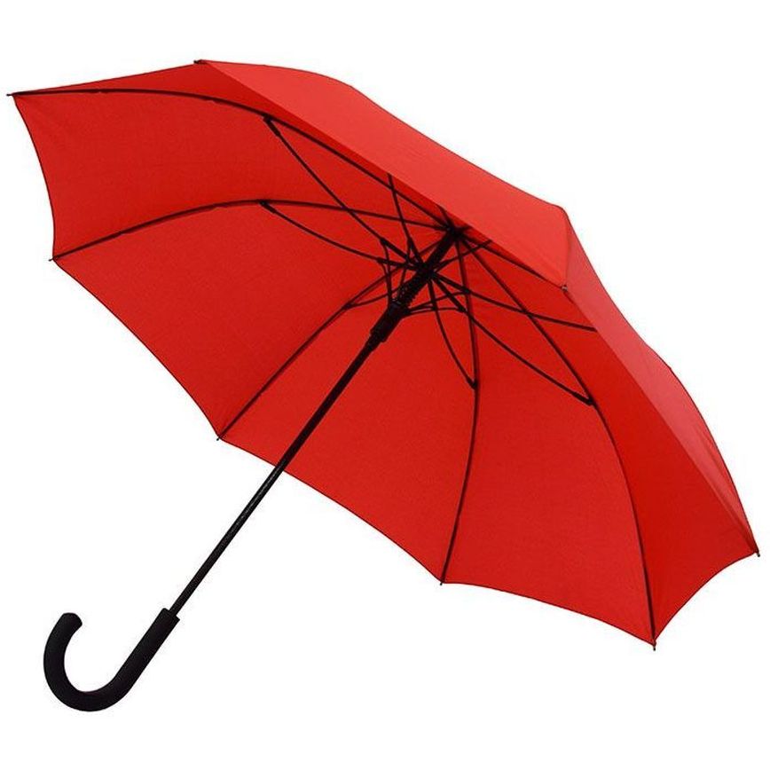 Зонт-трость Bergamo Count красный (2143105) - фото 1
