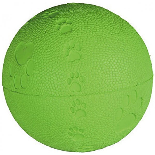 Іграшка для собак Trixie М'яч литий з пищалкою, 7,5 см, в асортименті (34862) - фото 1