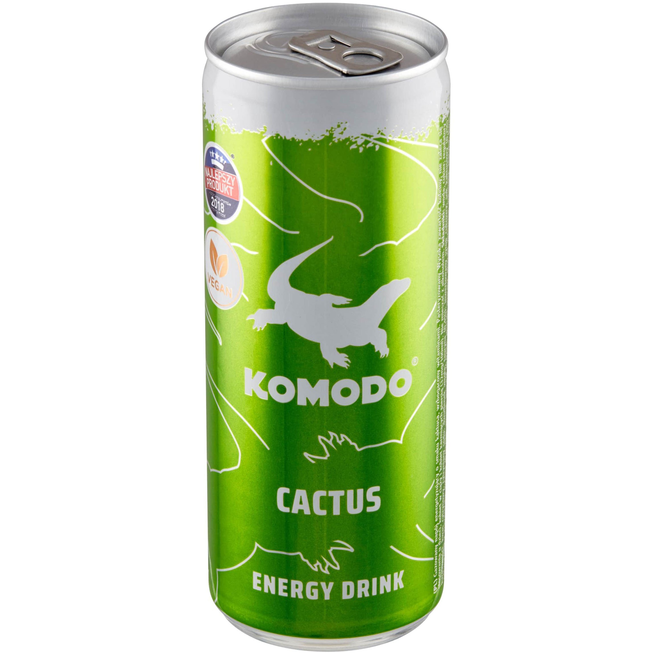 Энергетический безалкогольный напиток Komodo Cactus 250 мл - фото 1