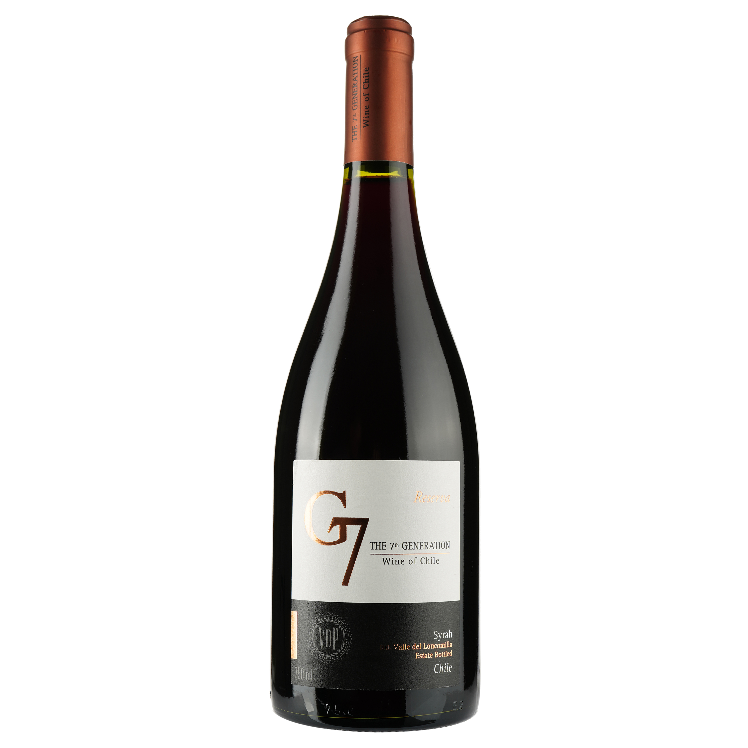 Вино G7 Reserva Syrah, красное, сухое, 14,5%, 0,75 л (8000009377858) - фото 1