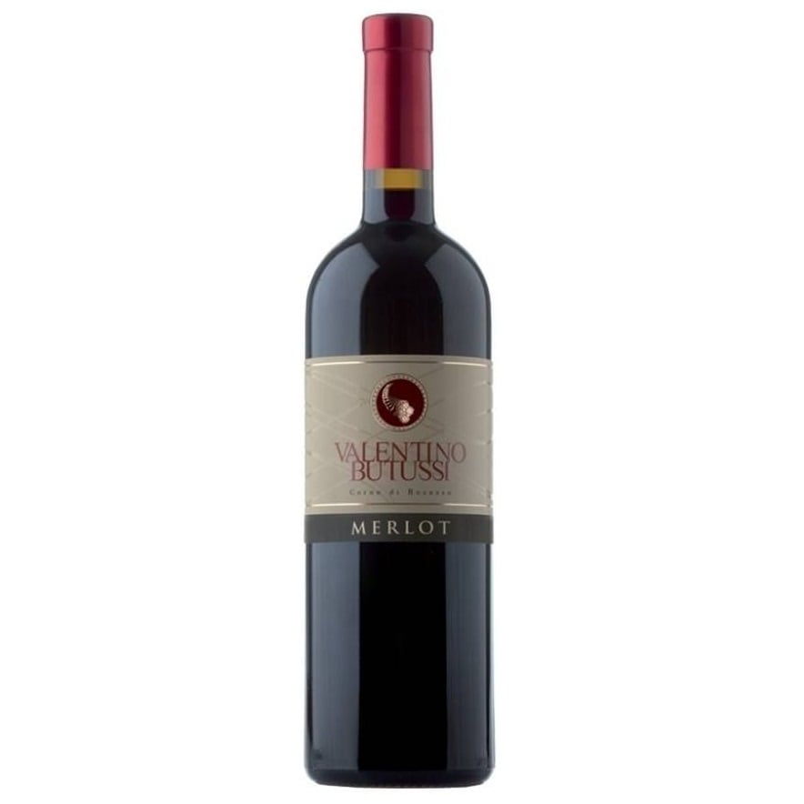 Вино Valentino Butussi Merlot, красное, сухое, 0,75 л (R1726) - фото 1