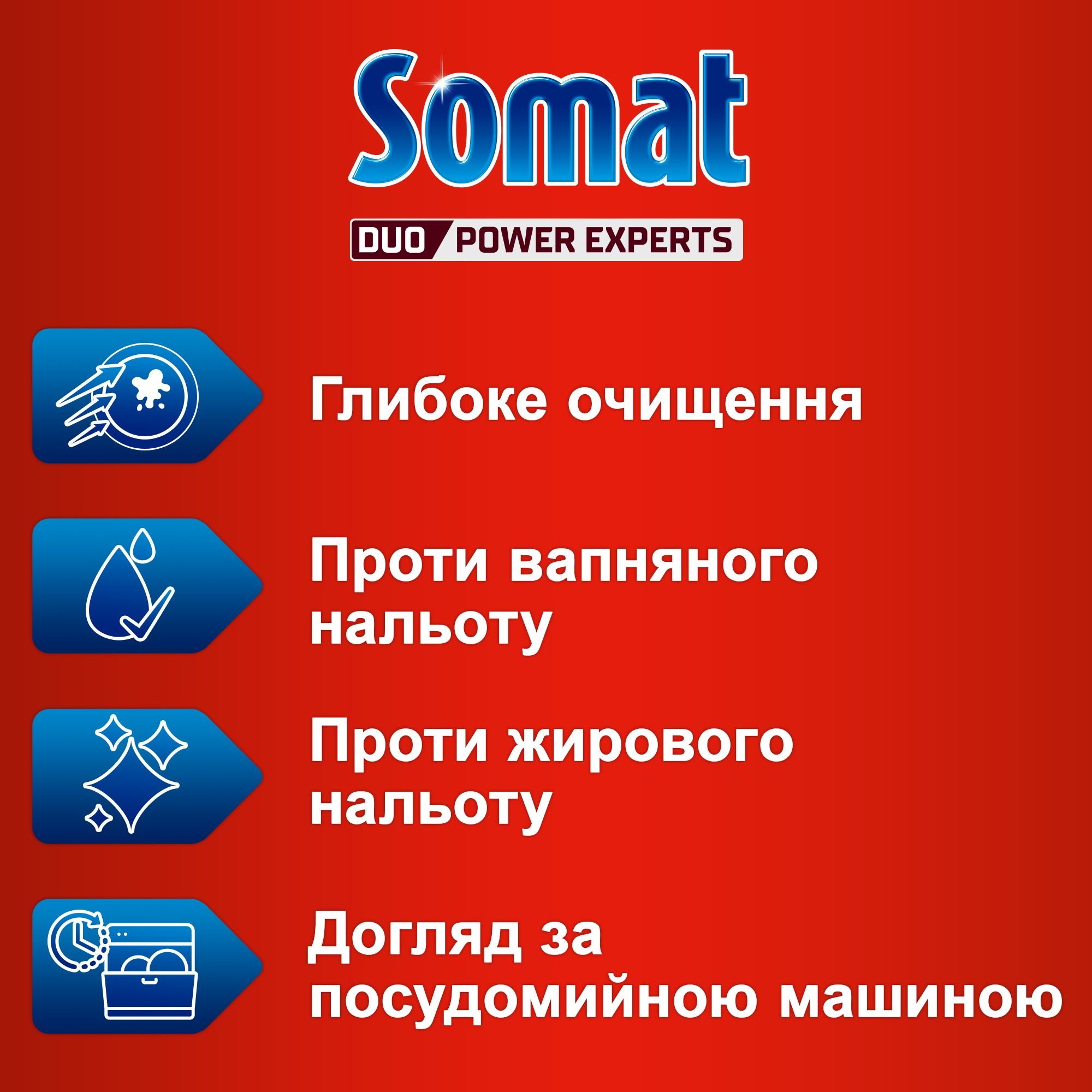 Засіб для догляду за посудомийною машиною Somat Machine Cleaner 3 шт. (702275) - фото 2