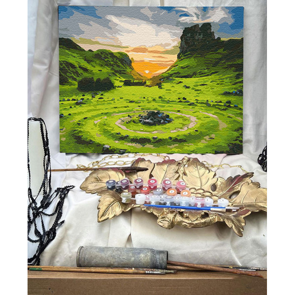 Картина за номерами ArtCraft Долина Фей Шотландія 40x50 см (10511-AC) - фото 3
