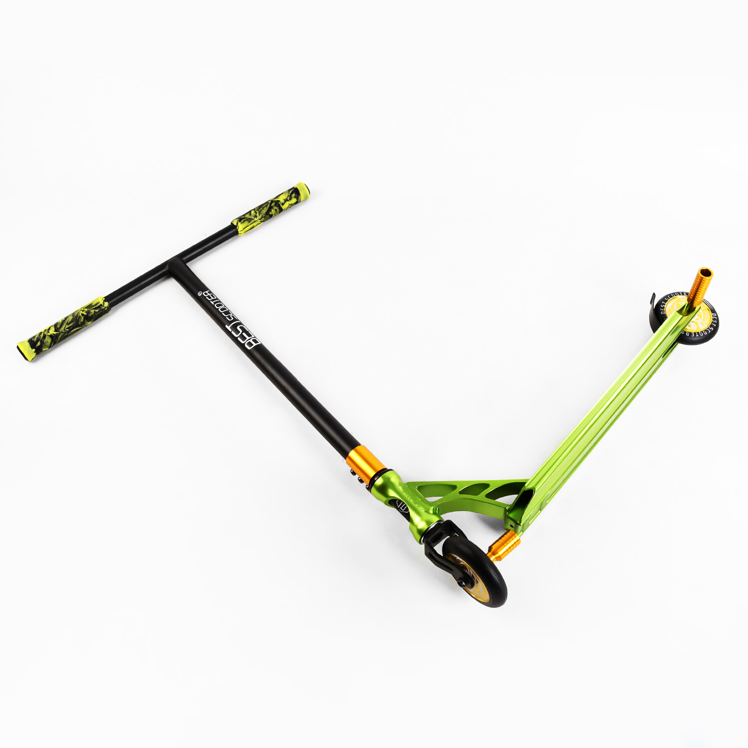 Самокат трюковый Best Scooter 60х85 см Зеленый 000231663 - фото 6