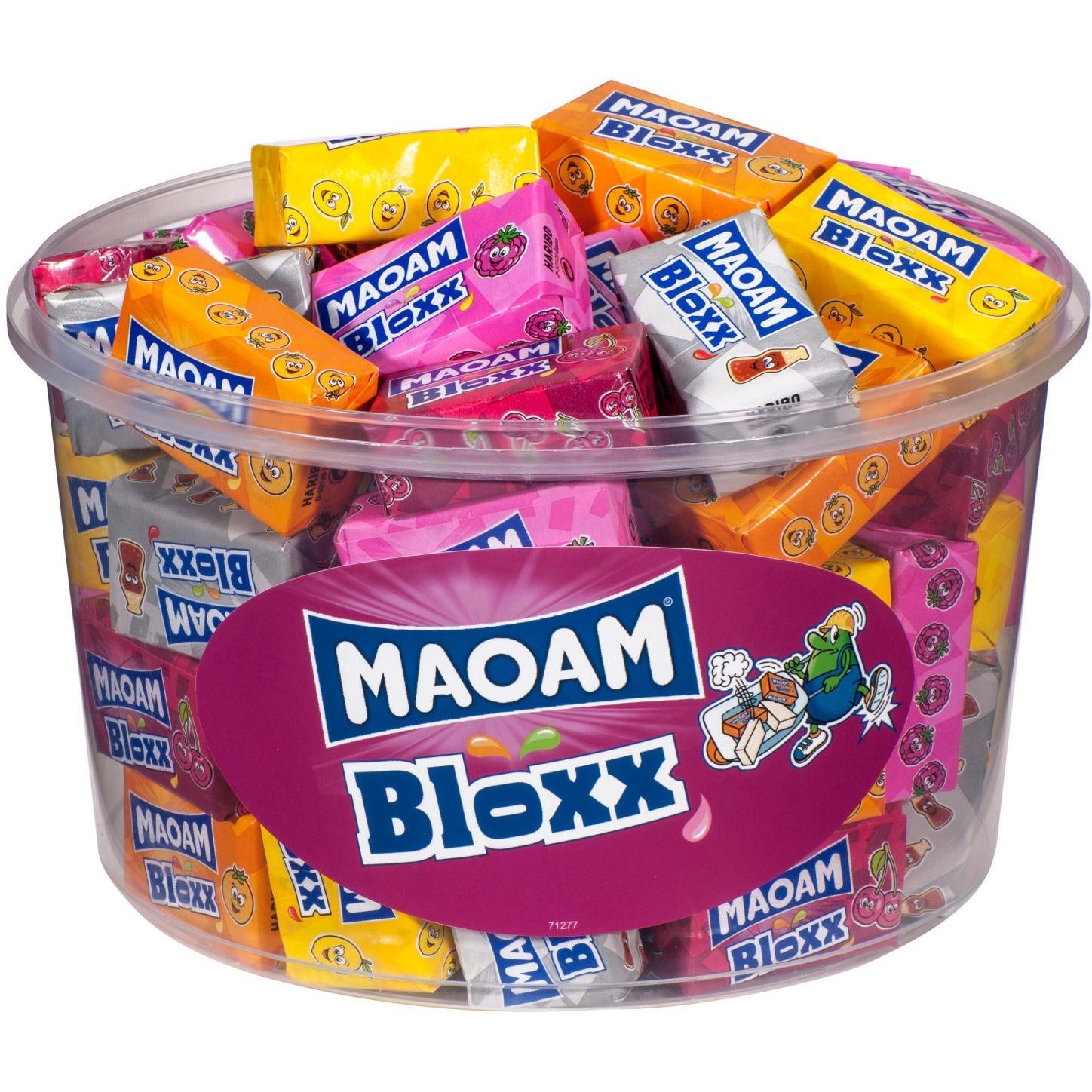 Жувальні цукерки Maoam Bloxx асорті, 1.1 кг - фото 1