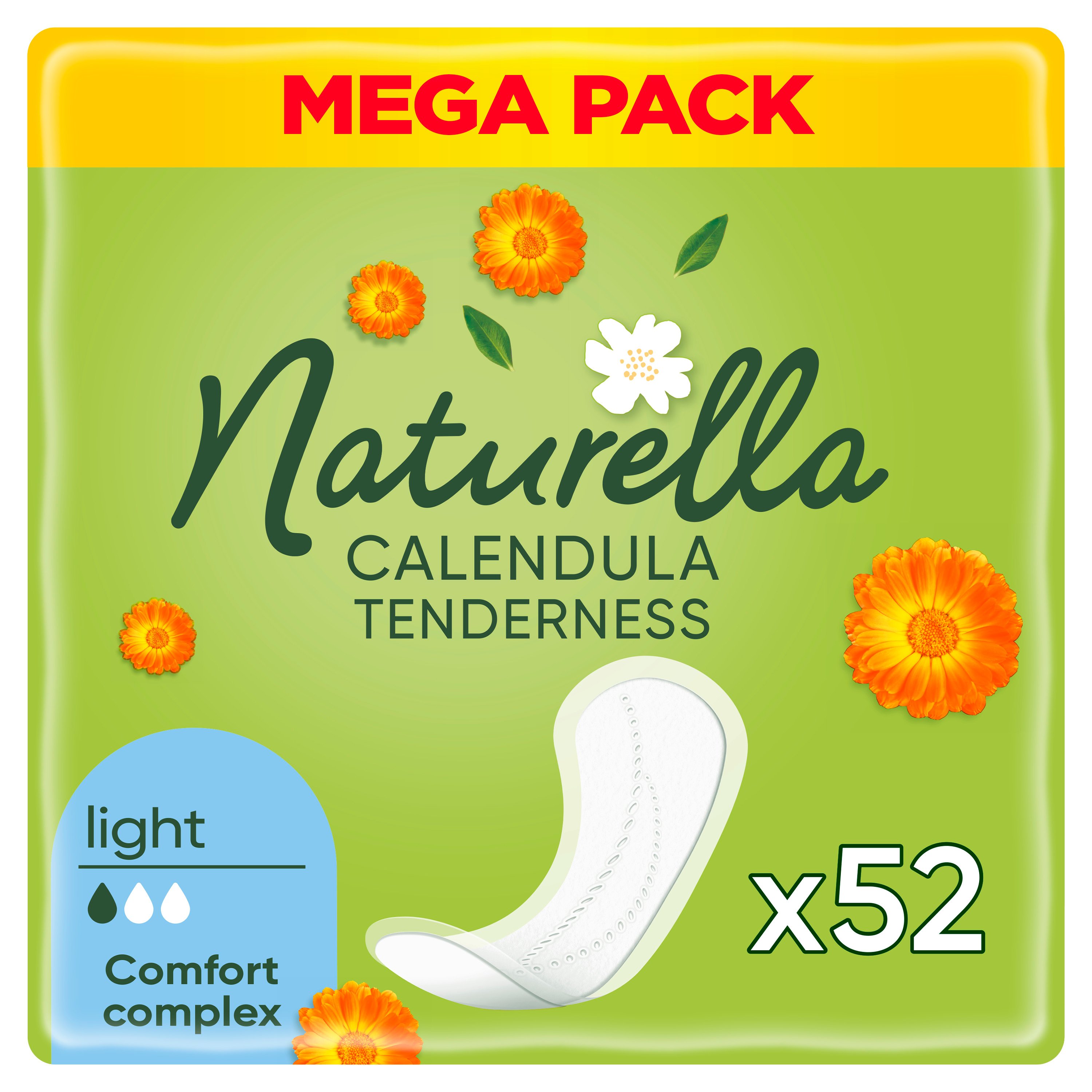 Ежедневные прокладки Naturella Calendula Light 52 шт. - фото 1