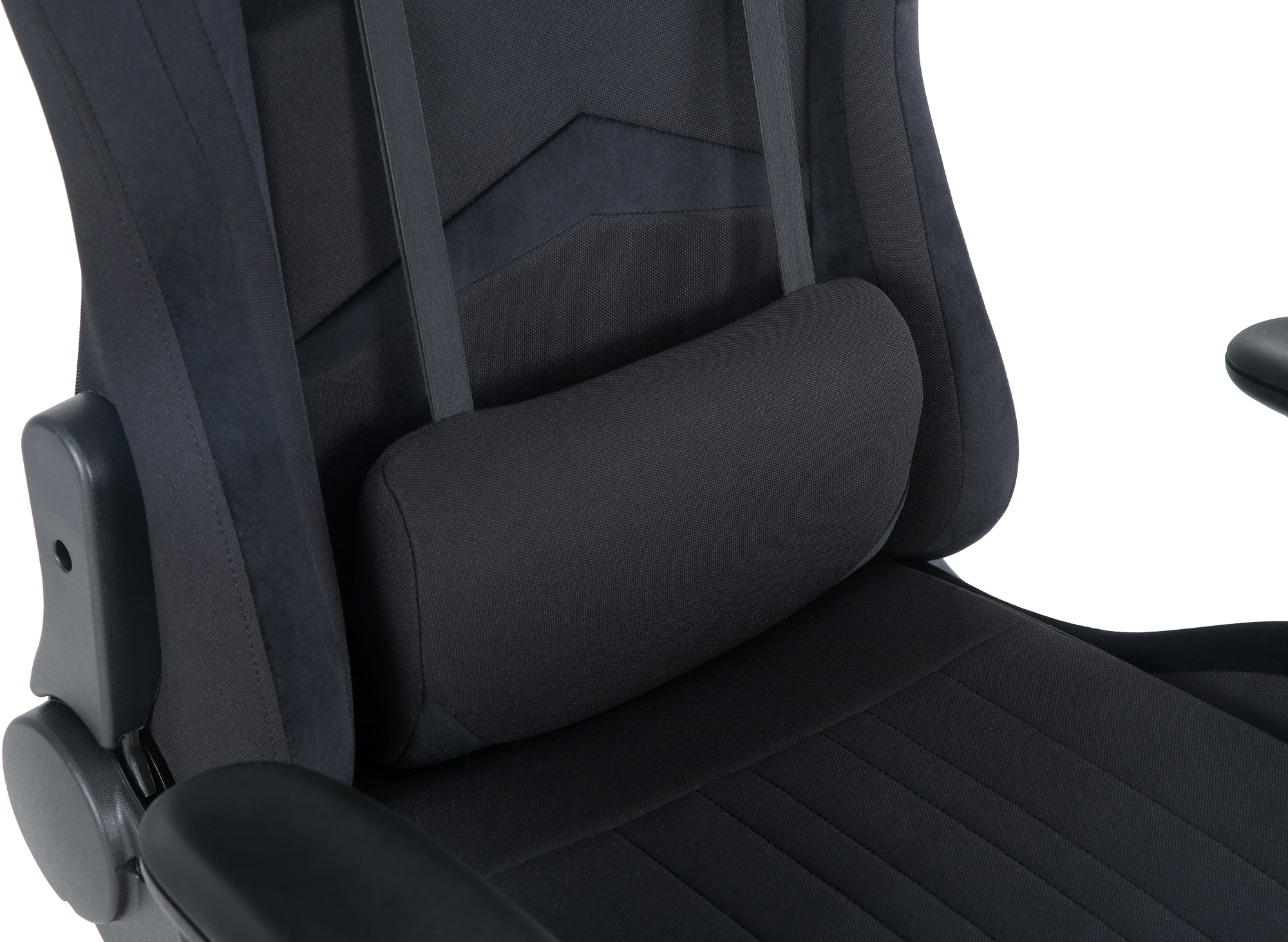 Геймерське крісло GT Racer чорне (X-2534-F Fabric Black) - фото 9
