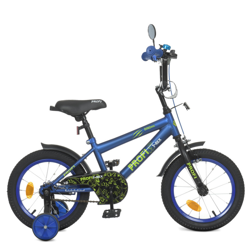 Велосипед дитячий Profi 14 дюймів синій 223376 - фото 2