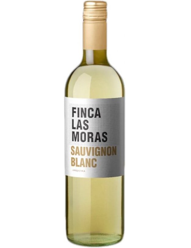 Вино Finca Las Moras Sauvignon Blanc DO, біле, сухе, 12,5%, 0,75 л - фото 1