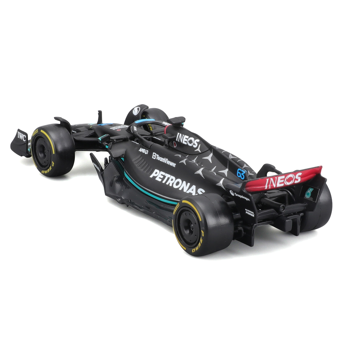 Автомодель Bburago Mercedes-AMG F1 W14 E Performance 2023, 1:43 в асортименті (18-38080) - фото 4