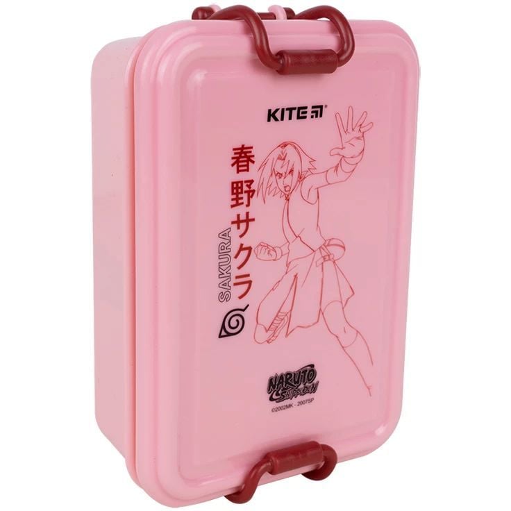 Ланч-бокс Kite Naruto 650 мл розовый (NR23-175) - фото 1