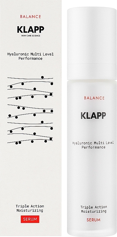 Увлажняющая сыворотка Klapp Balance Triple Action Moisturizing Serum 50 мл - фото 2