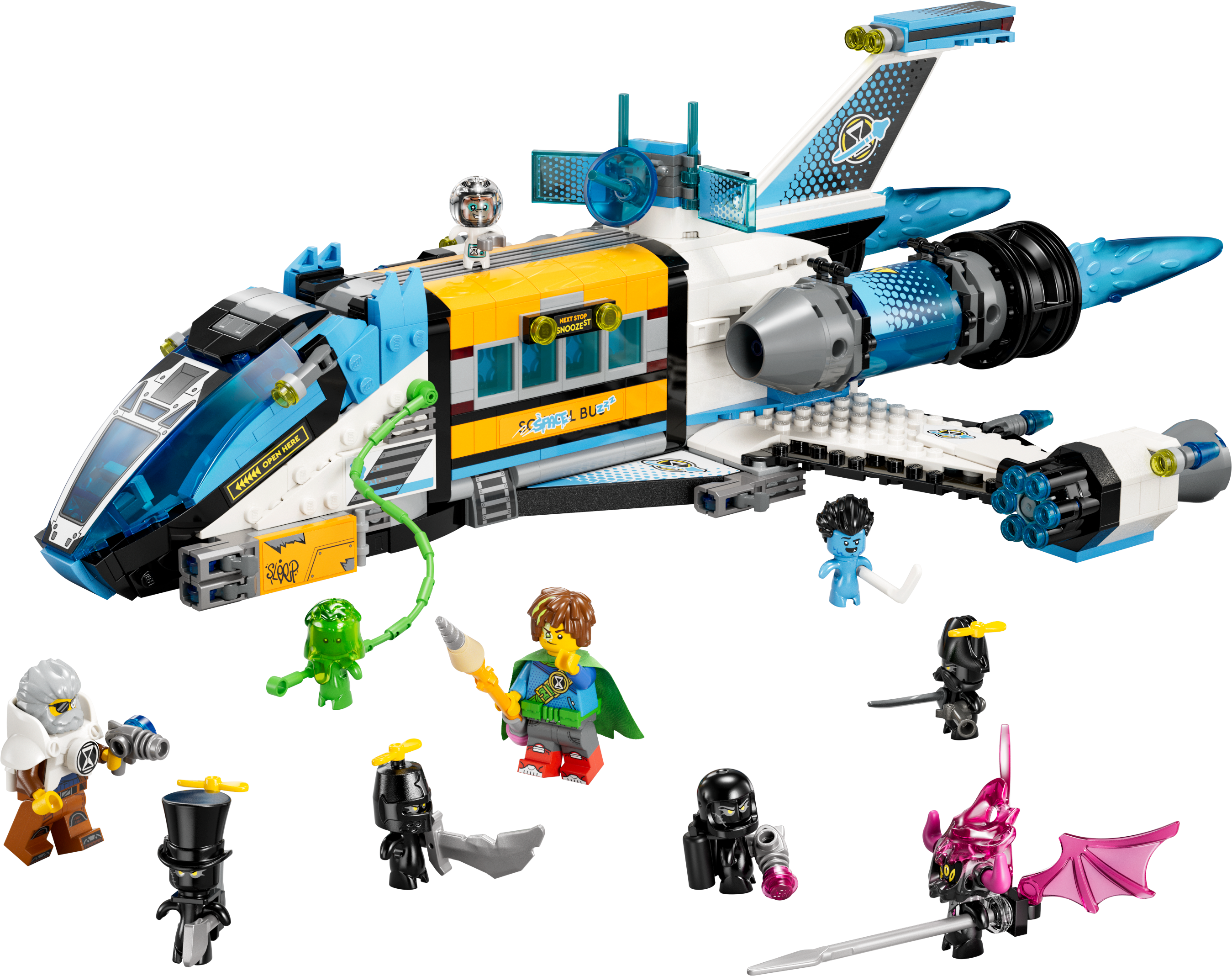 Конструктор LEGO DREAMZzz Космический автобус господина Оза 878 деталей (71460) - фото 2