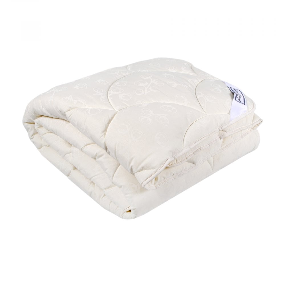 Ковдра з подушкою Lotus Home Cotton Extra, полуторна, молочна (svt-2000022304122) - фото 3