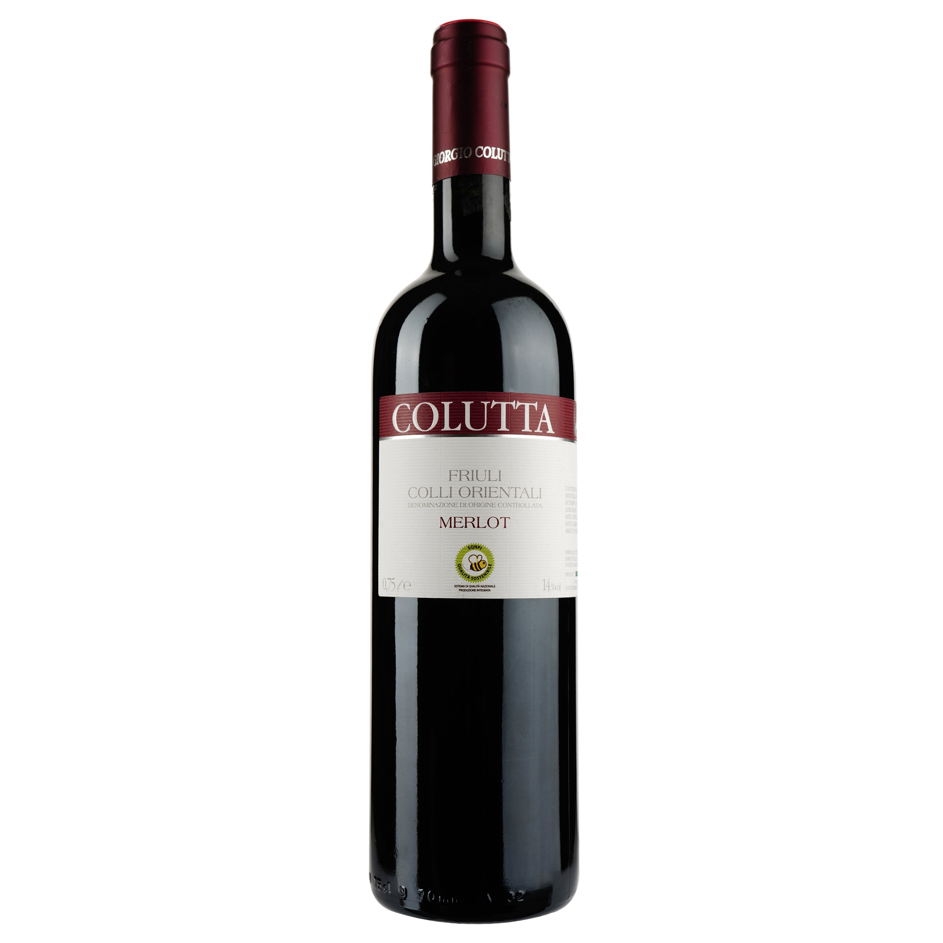 Вино Colutta Merlot, 13%, 0,75 л (ALR16072) - фото 1