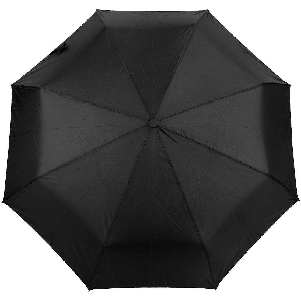 Мужской складной зонтик полный автомат Magic Rain 99 см черный - фото 1