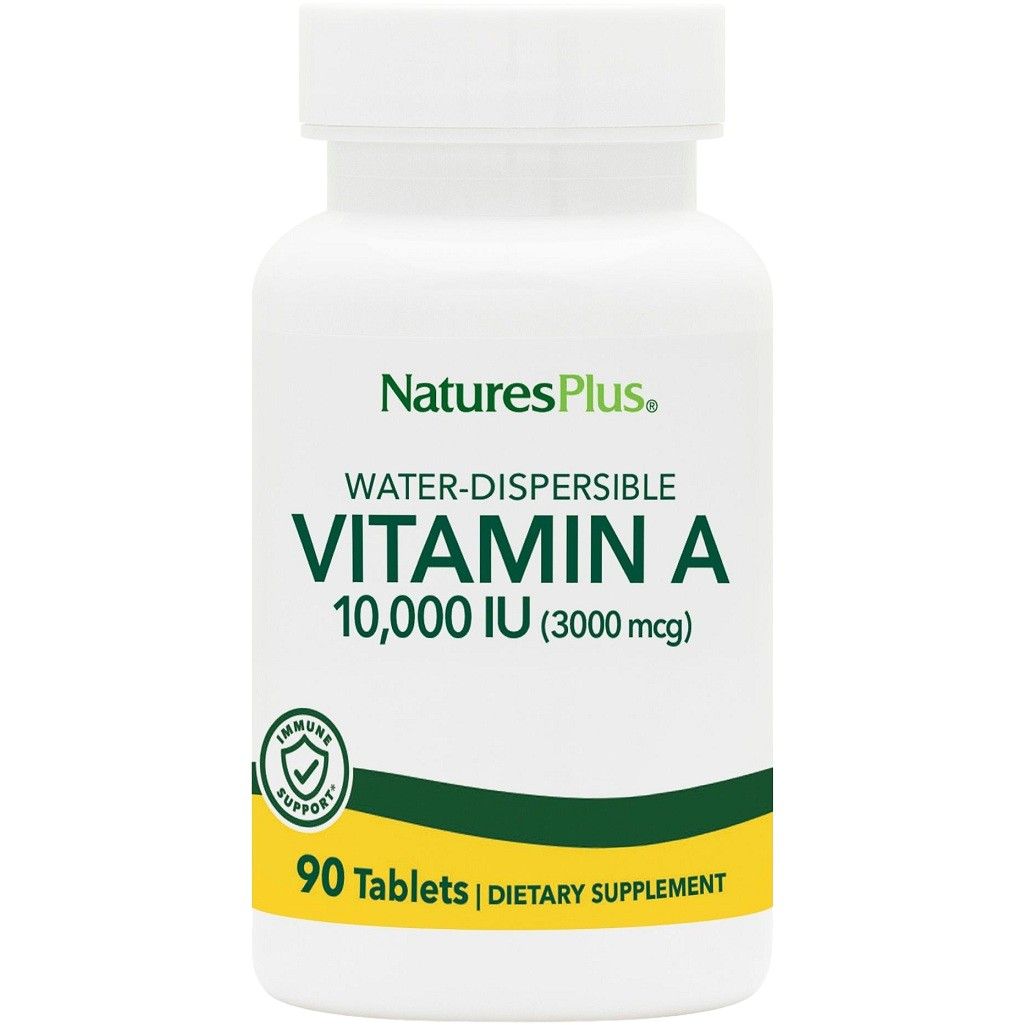 Вітамін А Nature's Plus Vitamin A 10000 МЕ 90 таблеток (NTP00981) - фото 1