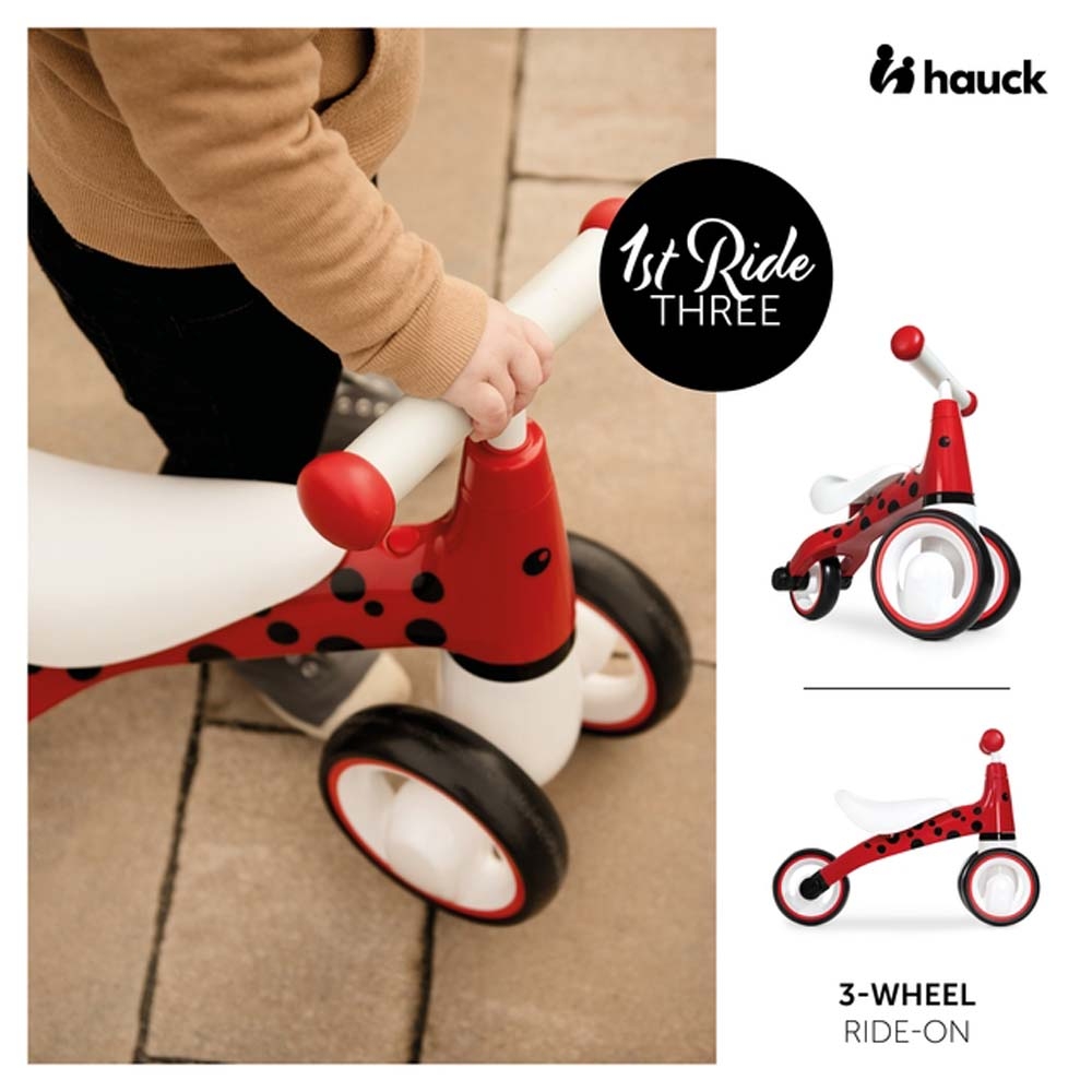 Біговел дитячий Hauck 1st Ride Three Ladybug red (80301-5) - фото 8