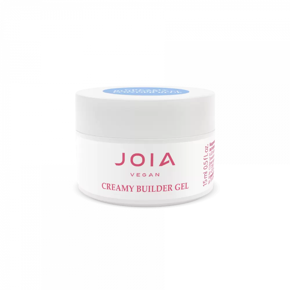 Моделюючий гель Joia vegan Creamy Builder Gel Powder Blue 15 мл - фото 2