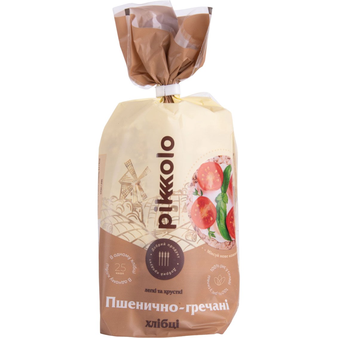Хлебцы пшенично-гречневые Пиколо 100 г (687496) - фото 1
