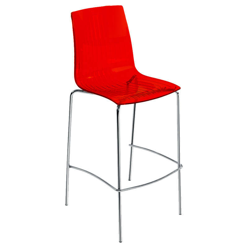 Барний стілець Papatya X-Treme BSL, червоний (4820082990268) - фото 1