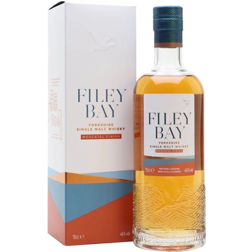 Виски Filey Bay Moscatel Finish Single Malt Yorkshire Whisky, 46%, 0.7 л, в коробке - фото 1