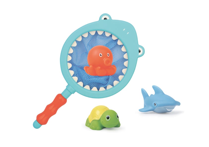 Набір іграшок для ванної Baby Team з сачком (9027) - фото 2