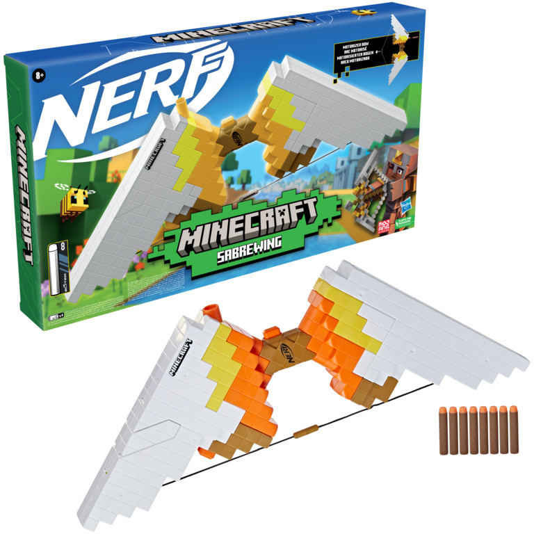 Лук іграшковий Hasbro Nerf Minecraft Sabrewing (F4733) - фото 2