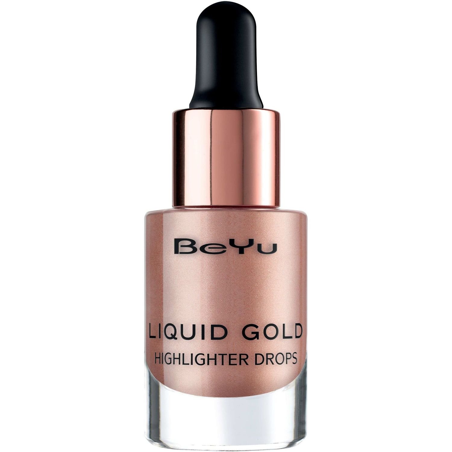 Коректор для обличчя BeYu Liquid Gold Highlighter Drops, відтінок 2, 13 мл - фото 1