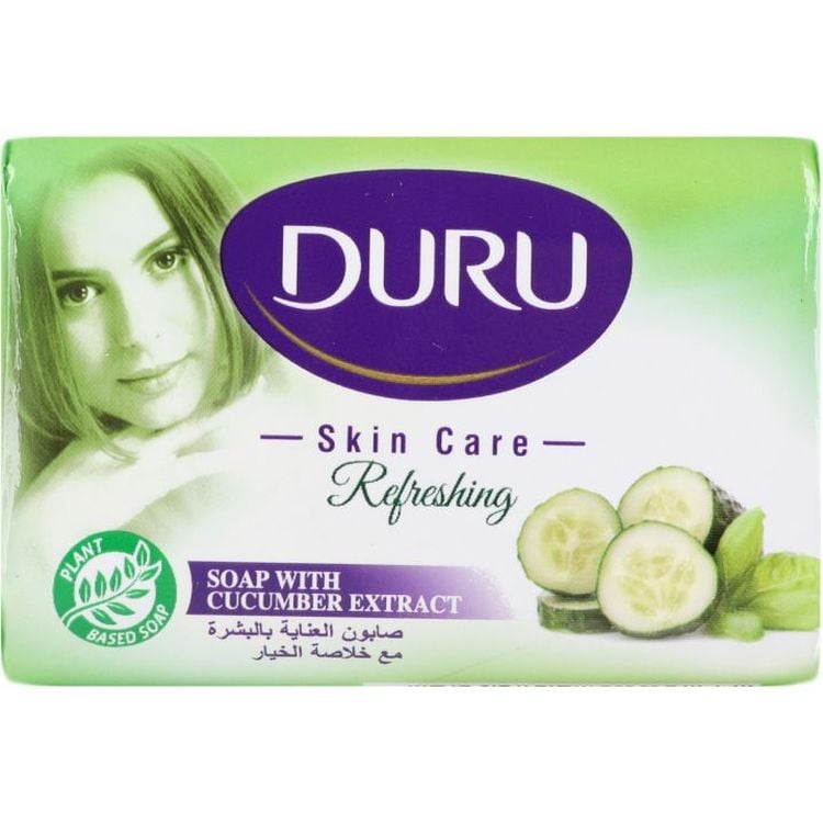 Косметическое мыло Duru Skin Care, с соком огурца, 65 г - фото 1