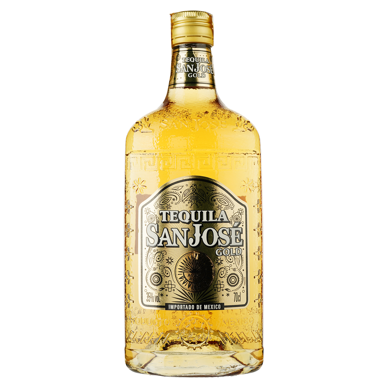 Текила Tequila San Jose Gold, 35%, 0.7 л - фото 1