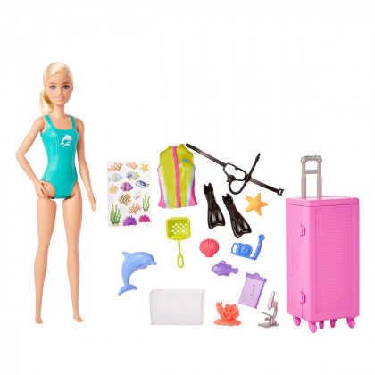Набор Barbie Морской биолог (HMH26) - фото 6