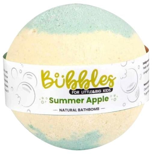 Бомбочка для ванни Bubbles Summer Apple, дитяча, 115 г - фото 1