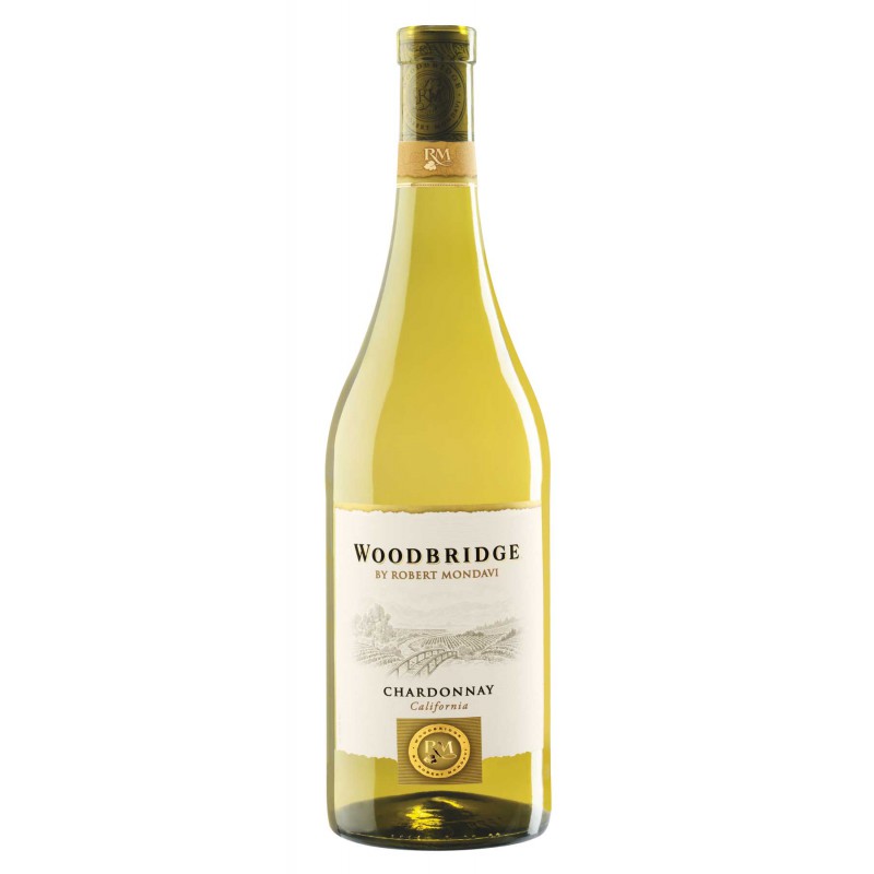 Вино Robert Mondavi Chardonnay Woodbridge, белое, сухое, 0,75 л - фото 1