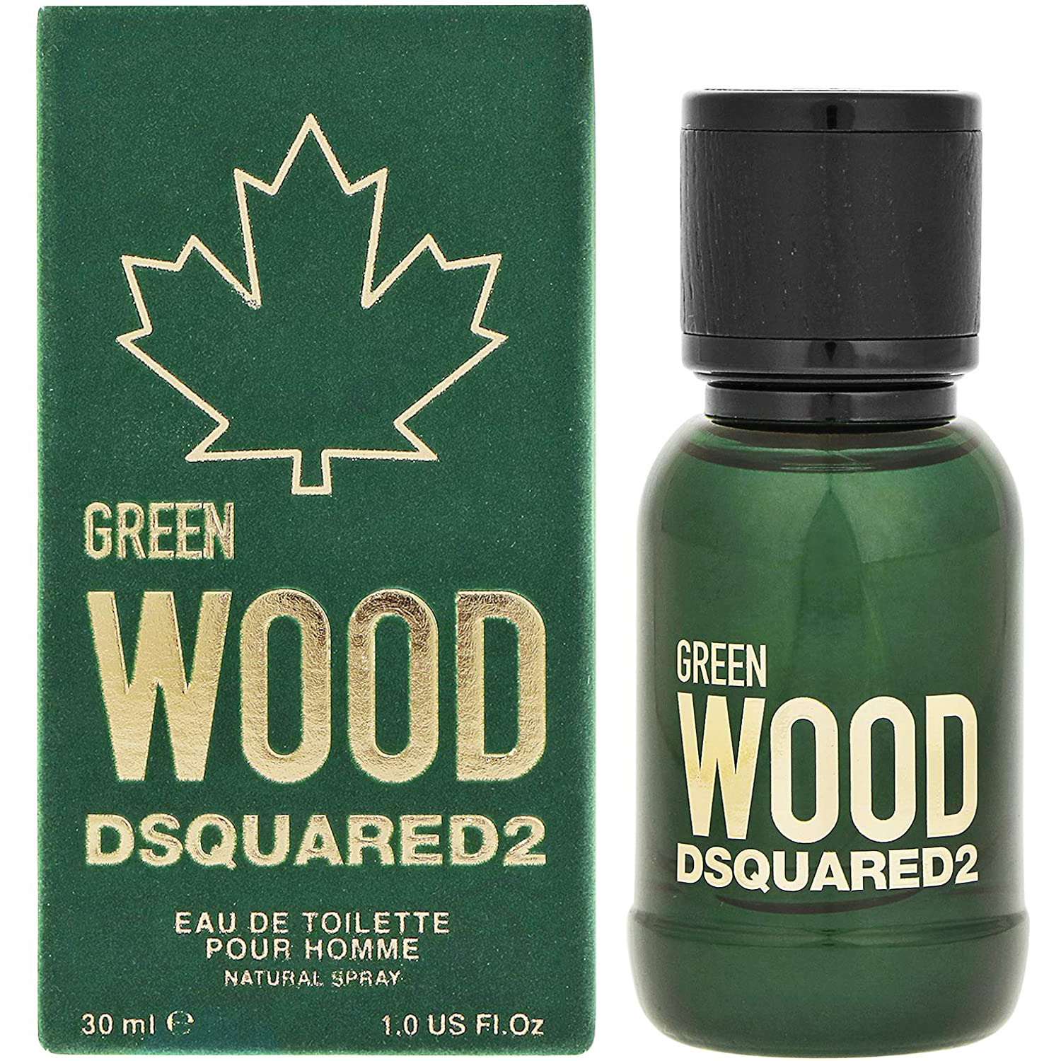 Туалетная вода для мужчин Dsquared2 Green Wood 30 мл - фото 1