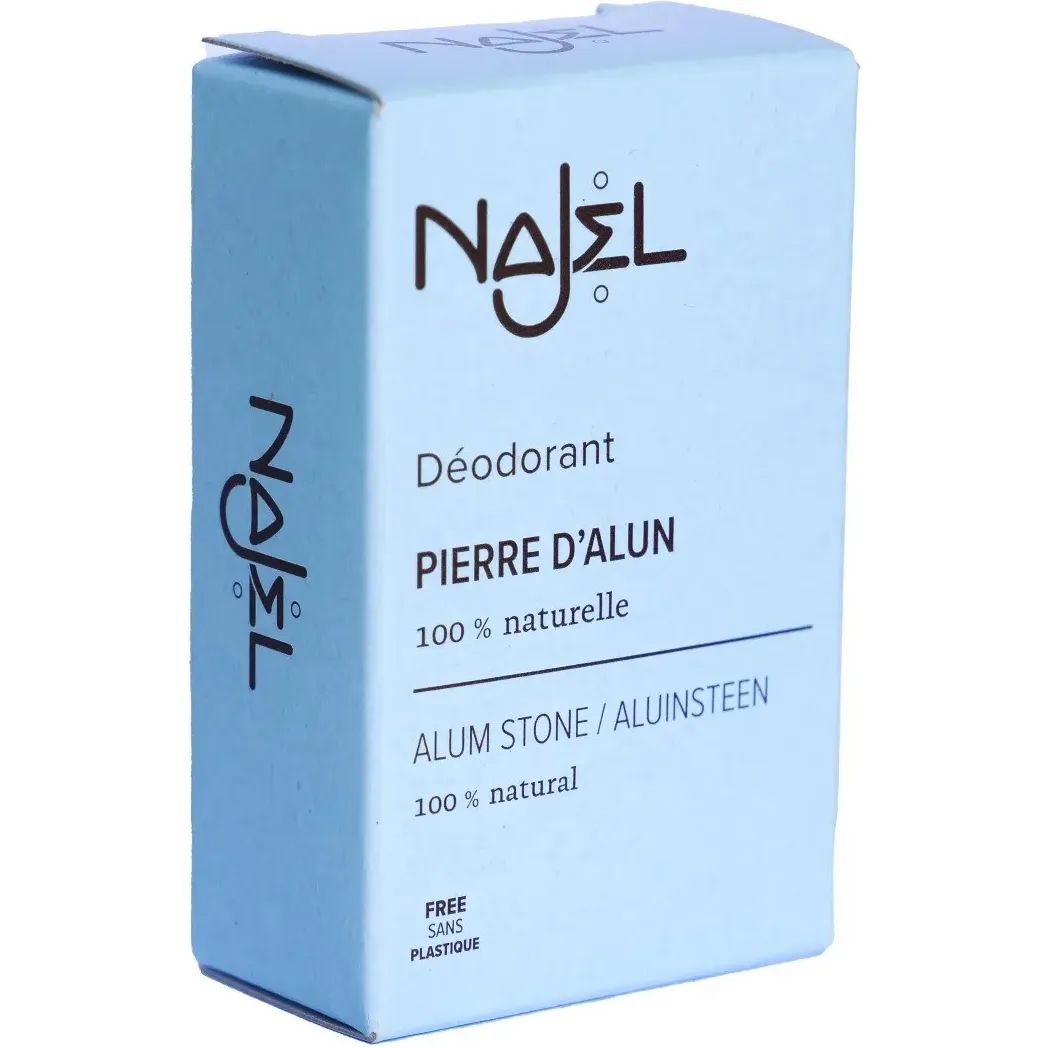 Натуральний дезодорант-кристал Najel Alum Stone Natural Deodorant 90 г - фото 1