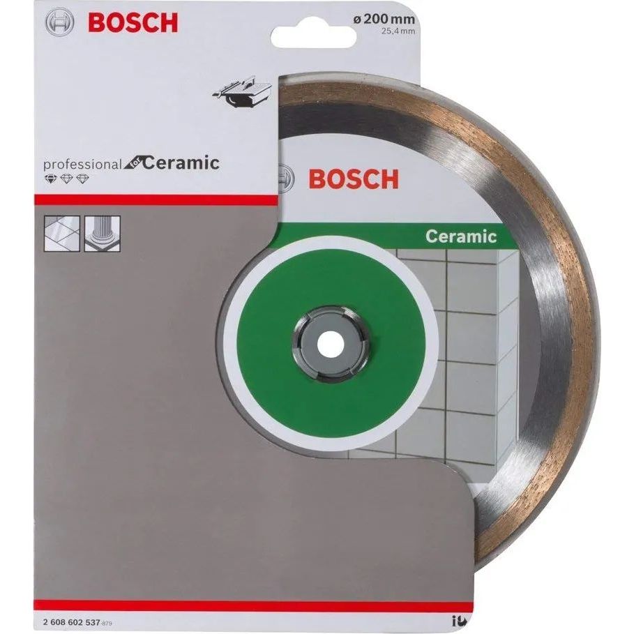 Диск алмазний Bosch Standard for Ceramic 200х25.4 мм (2.608.602.537) - фото 2