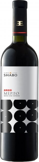 Вино Шабо Classic Мерло червоне сухе 0.75 л - фото 1