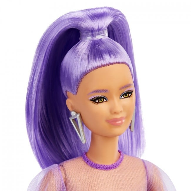Кукла Barbie Модница в фиолетовых оттенках, 29 см (HBV12) - фото 4