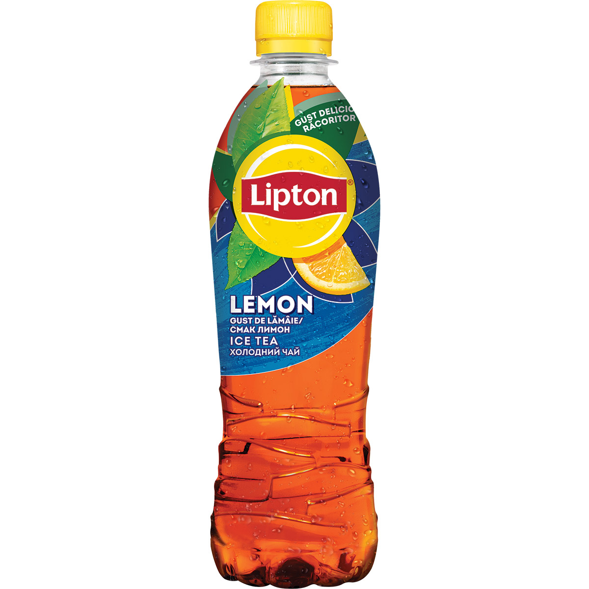 Холодний чай Lipton Ice Tea Чорний з лимоном 0.5 л (902957) - фото 1