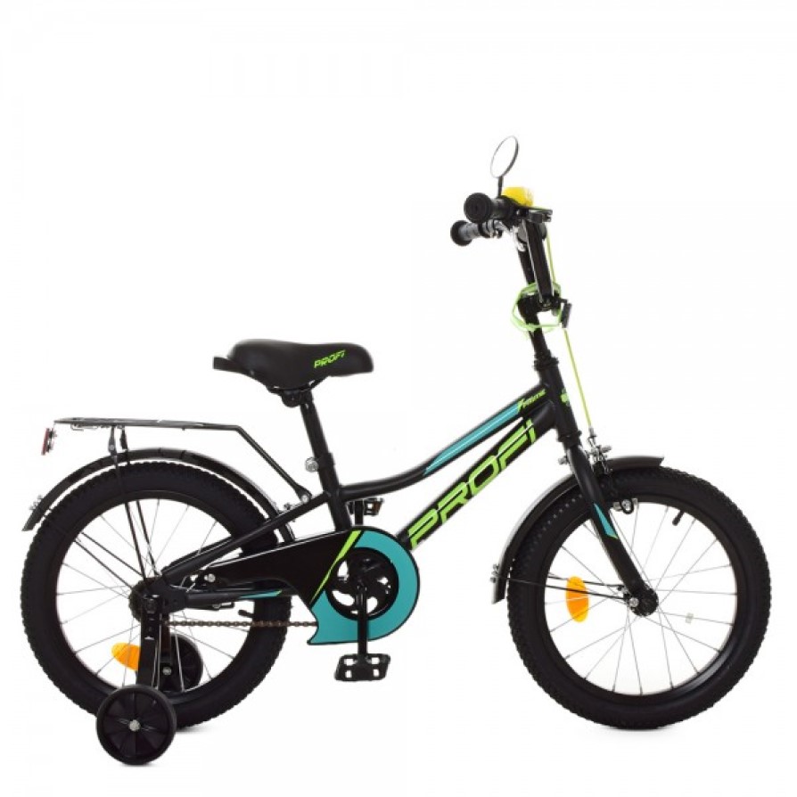 Велосипед детский двухколесный Profi 16" Prime черный (Y16224 black) - фото 1