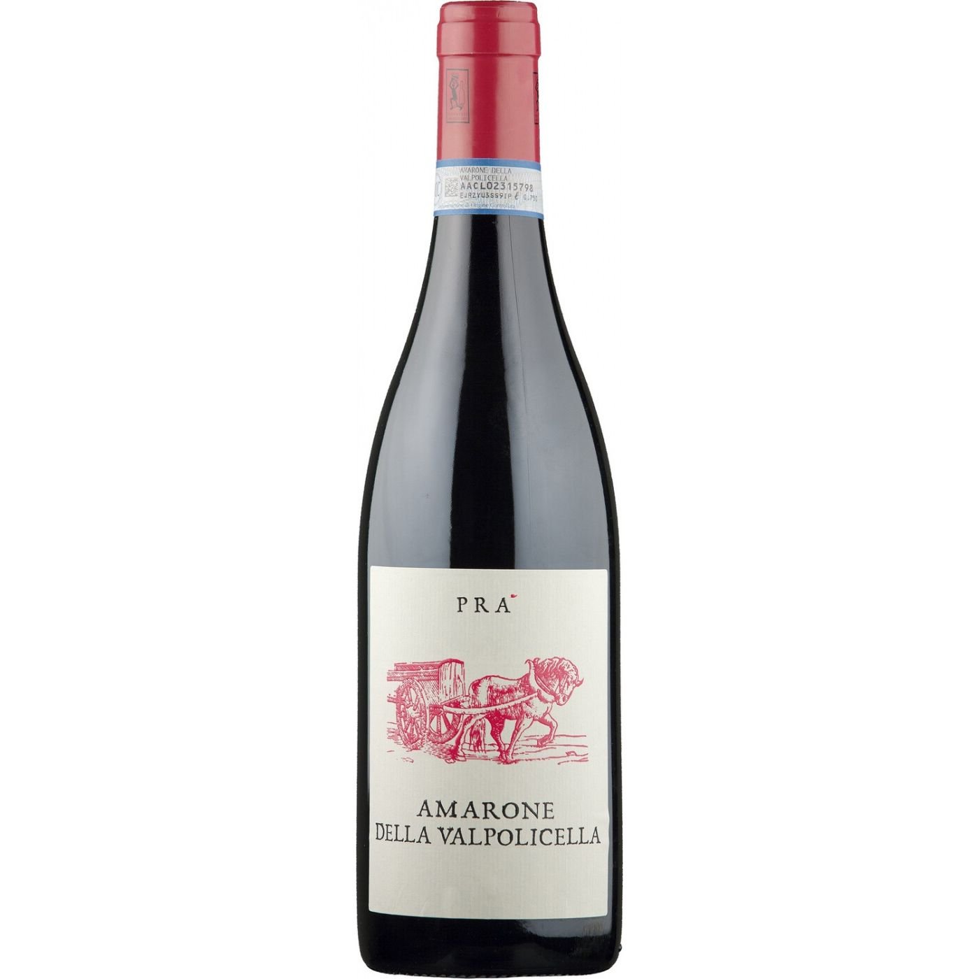Вино Graziano Pra Amarone della Valpolicella, червоне, напівсухе, 16,5%, 0,75 л - фото 1