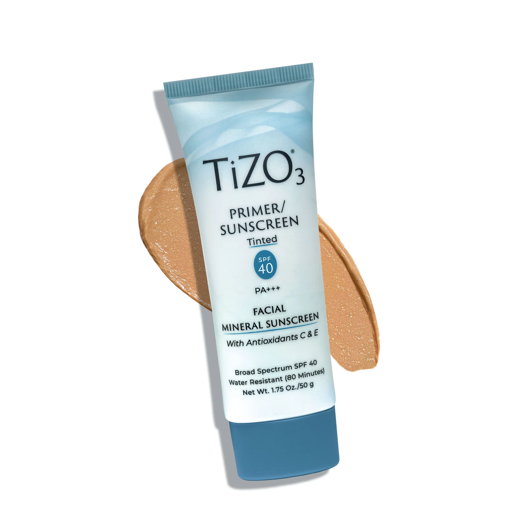 Крем-праймер солнцезащитный с оттенком TiZO 3 Facial Primer/Sunscreen Tinted SPF 40, 50 г - фото 2