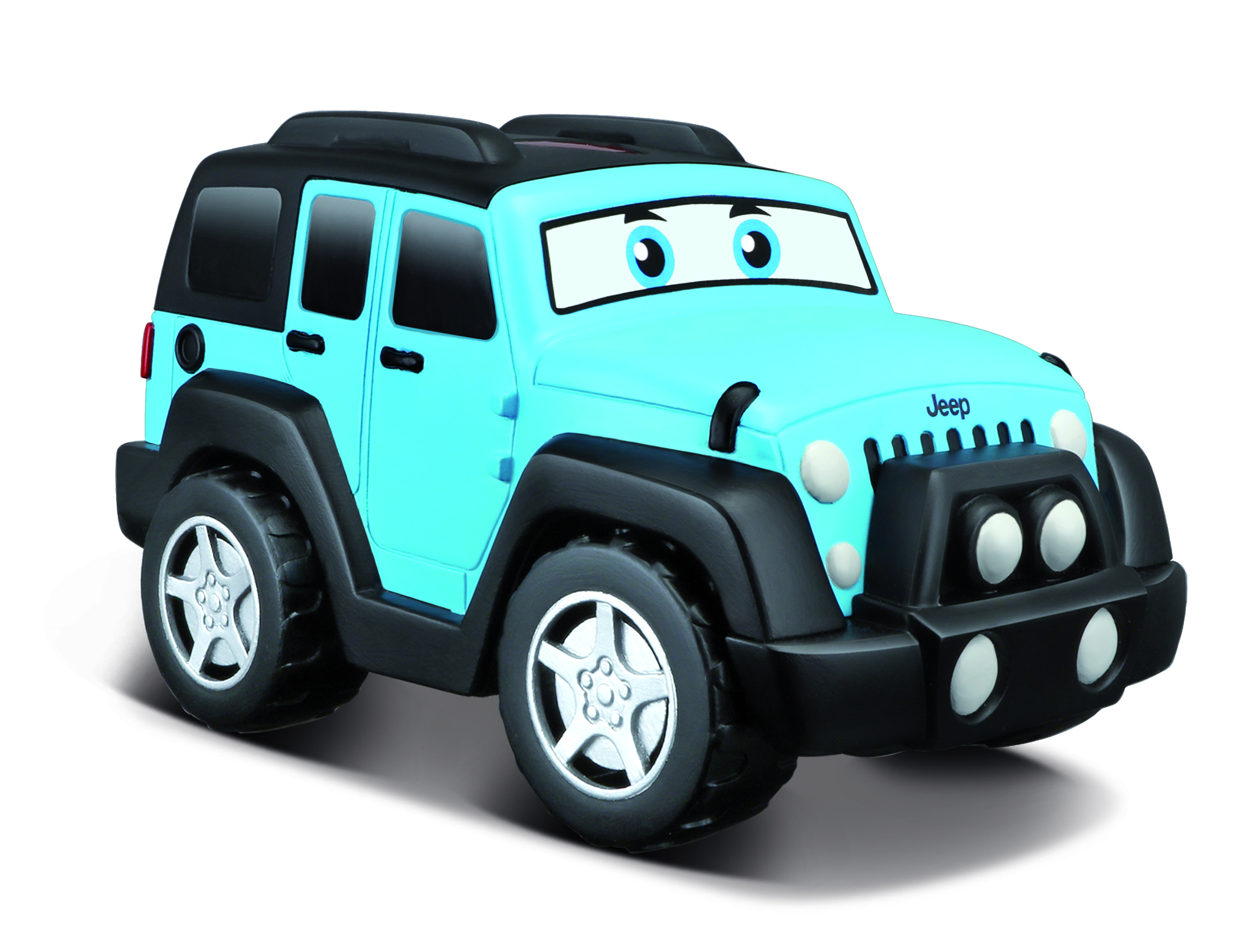 Автомодель Bb Junior Jeep Wrangler Unlimited на ІЧ-керуванні синій (16-82301) - фото 2