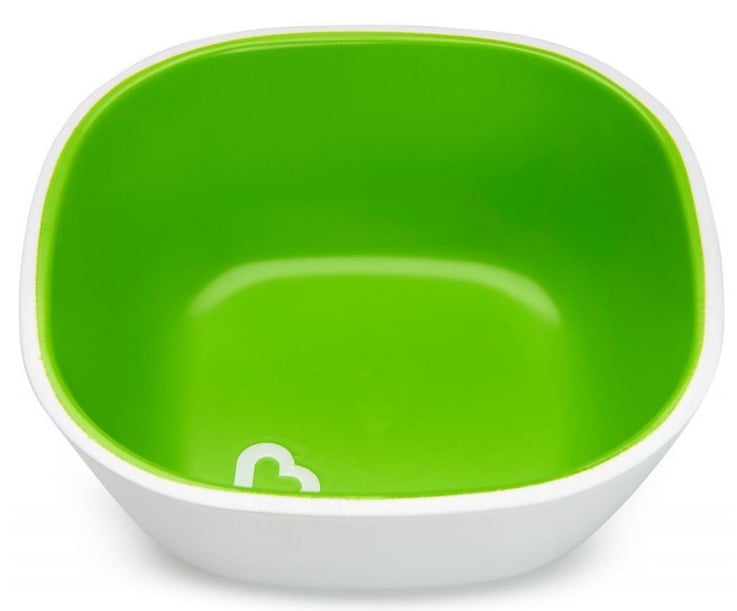 Набор мисок Munchkin Splash Bowls, зеленый с голубым, 2 шт. (46725.01) - фото 4