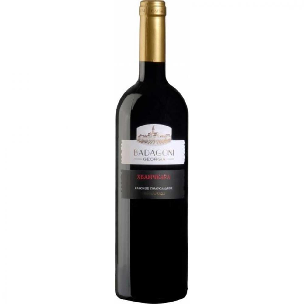 Вино Badagoni Khvanchkara, 12%, 0,75 л (AU4P013) - фото 1