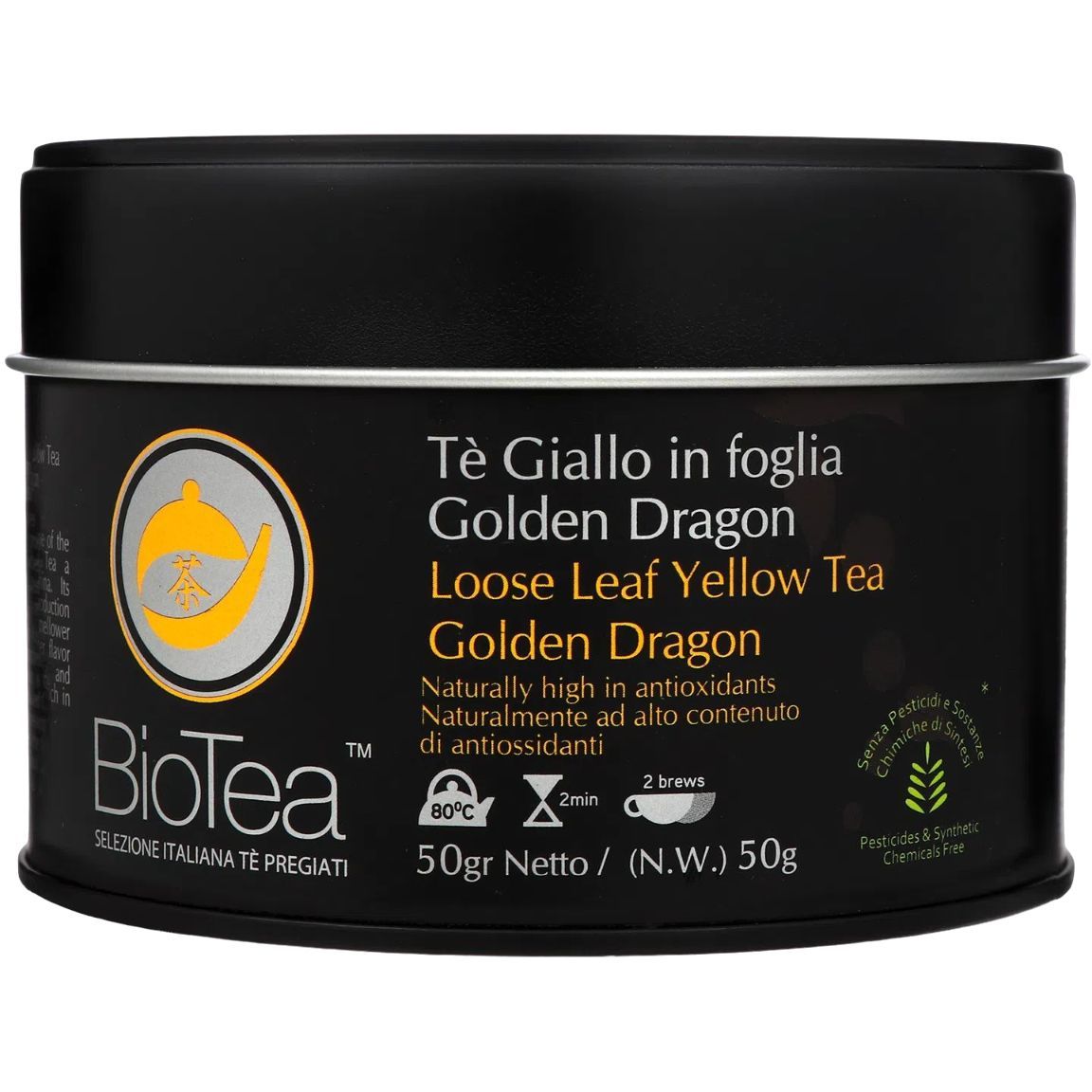 Чай желтый BioTea Golden Dragon 50 г - фото 1