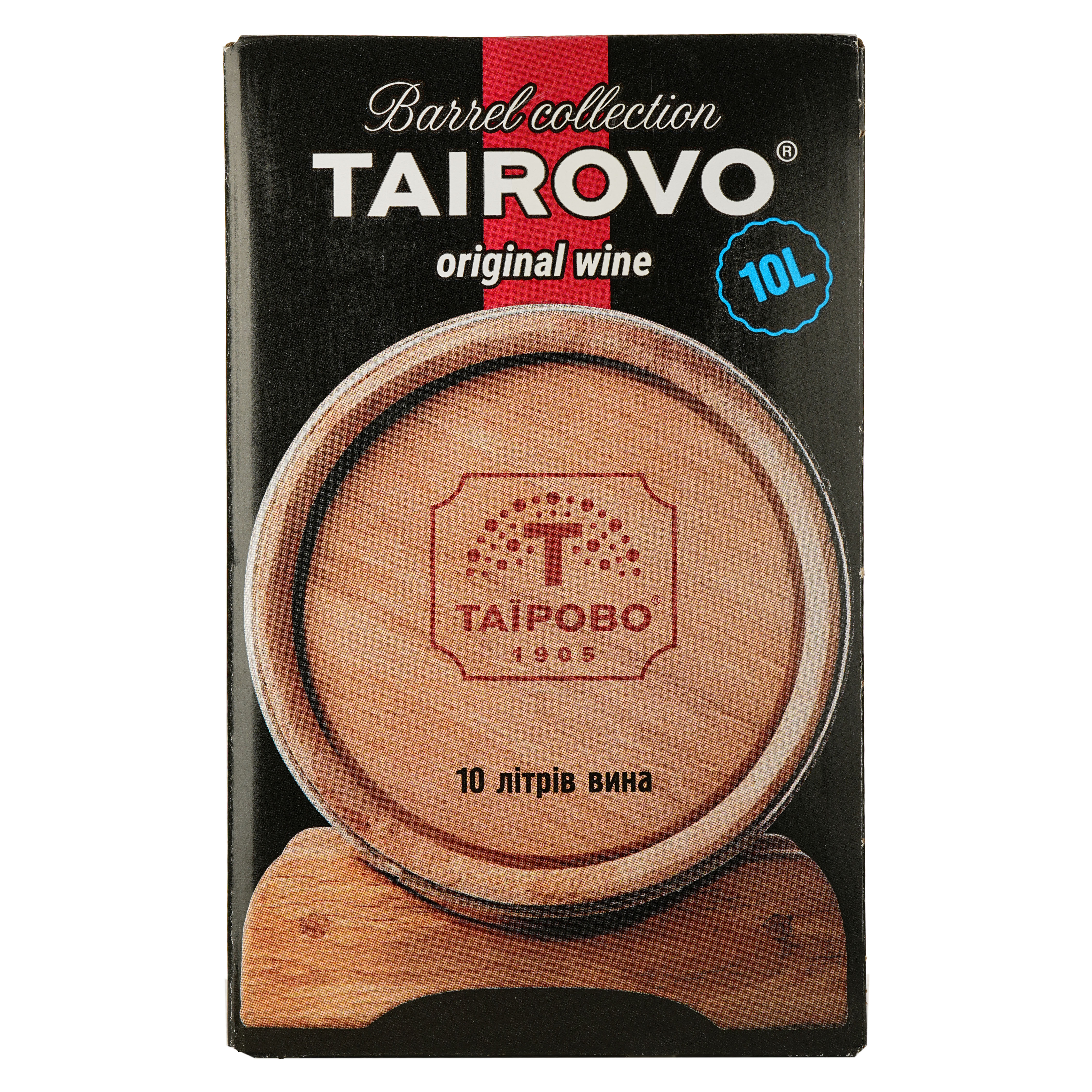 Винный напиток Таирово Глитвейн красный полусладкий bag-in-box 10 л - фото 1